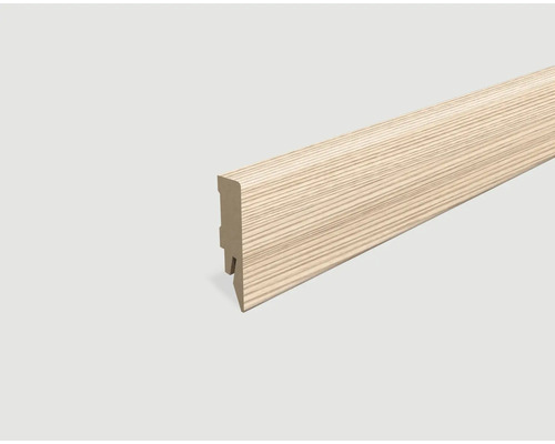 Plinthe plaxée pin L679 2400 x 58 x 14 mm