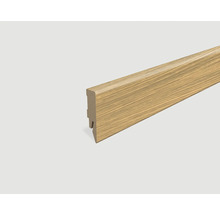 Sockelleiste foliert Eiche L694 2400 x 58 x 14 mm