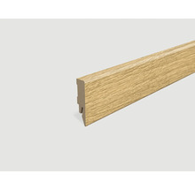 Sockelleiste foliert Eiche hell L7002400 x 58 x 14 mm