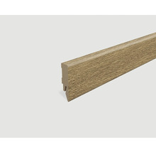 Sockelleiste foliert Eiche tabakbraun L712 2400 x 58 x 14 mm