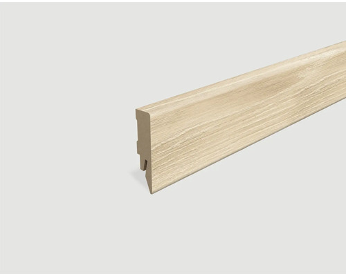 Plinthe plaxée chêne champagne L7172400 x 58 x 14 mm