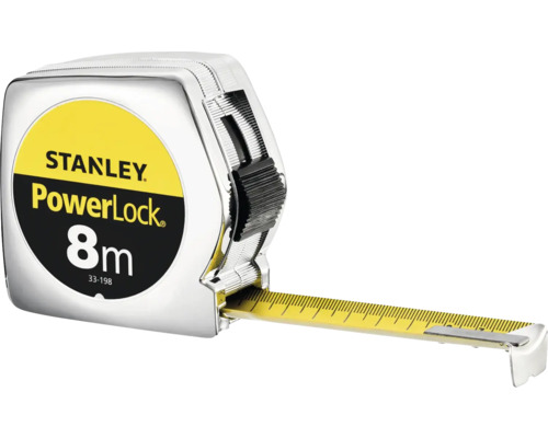 Mètre à ruban Stanley PowerLock, 8 mètres