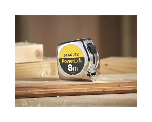 Mètre à ruban Stanley PowerLock 8 mètres
