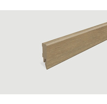 Sockelleiste MDF Eiche foliert L741 2400 x 58 x 14 mm