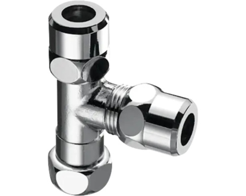 T-Stück aus Metall für Sanitärinstallationen