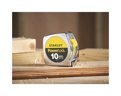 Mètre à ruban Stanley Powerlock 10 mètres