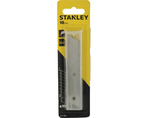 Stanley Logo 18 Millimeter Klingen im Zehnerpack
