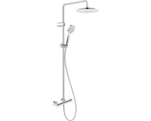 Colonne de douche avec thermostat DURAVIT Shower Systems chrome brillant TH4280008010