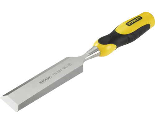 Stechbeitel mit Kunststoffgriff von Stanley, circa 38 Millimeter breit