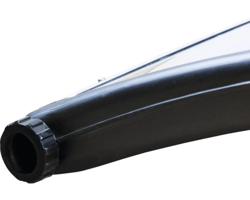 Gros plan d''un tube de rallonge noir