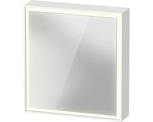 Armoire de toilette DURAVIT L-Cube 65 x 15,5 x 70 cm blanc mat 1 porte led IP 44