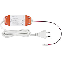 Radium LED Netzteil mit Stecker und Kabel