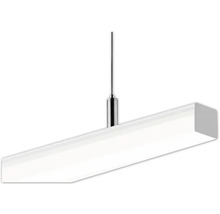 Hängelampe mit rechteckigem Lampenschirm