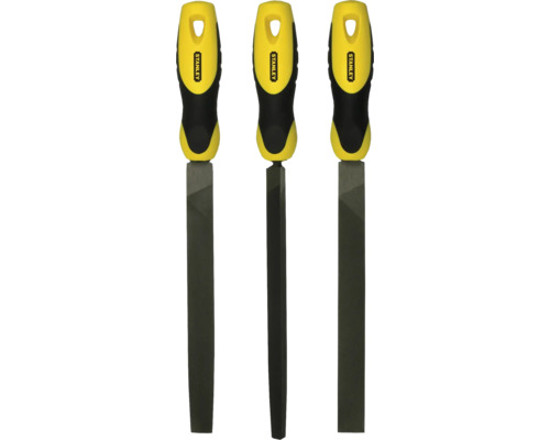 Stanley Kit de limes 200 mm 3 unités