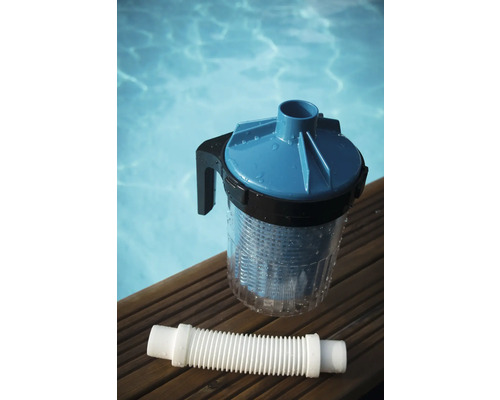 Aspirateur de piscine pour fond y compris flexible de raccordement