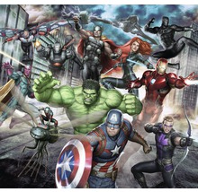 Papier peint intissé - Disney- La bande Marvel Avengers 360 cm x 270 cm
