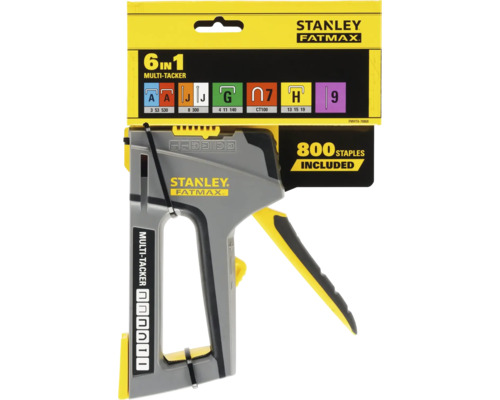 Stanley Fatmax Multi-Tacker 6 in 1 mit 800 Klammern