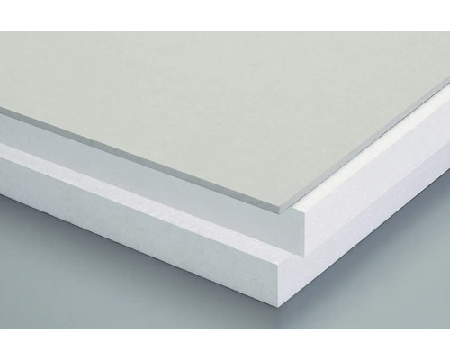 Image d''un panneau isolant avec plaque de plâtre