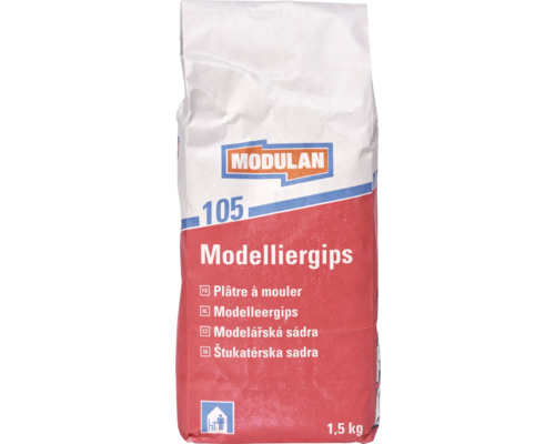 MODULAN 105 Modelliergips weiss 1,5 kg