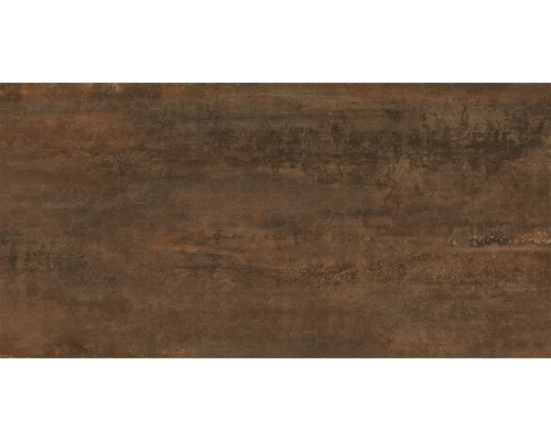 MIRAVA GLASGOW Feinsteinzeug Wand- und Bodenfliese rust BxLxS 30x60x0.7 cm