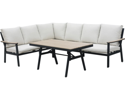 Gartensitzgruppe mit Tisch und Polster