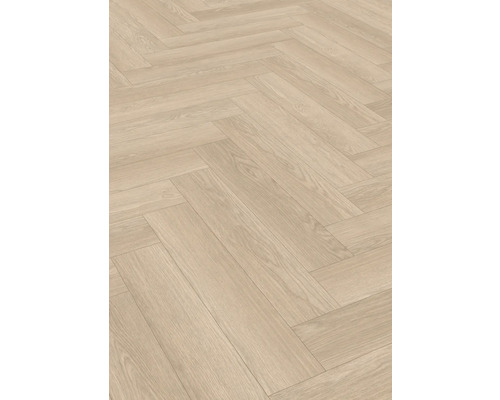 Laminat Nature Sense Baronia Eiche hell Fischgrät 840 x 168 x 8 mm Laminat Nature Sense Baronia Eiche hell Fischgrät 840 x 168 x 8 mm