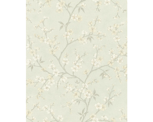 Papier peint à motif de fleurs de cerisier