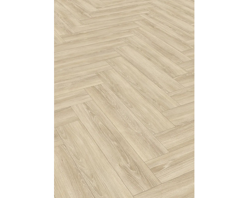 Laminat Nature Sense Newport Eiche creme Fischgrät 840 x 168 x 8 mm Laminat Nature Sense Newport Eiche creme Fischgrät 840 x 168 x 8 mm