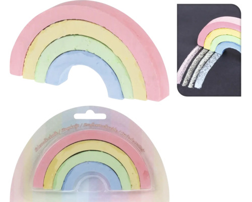 Regenbogen Strassenmalkreide Set
