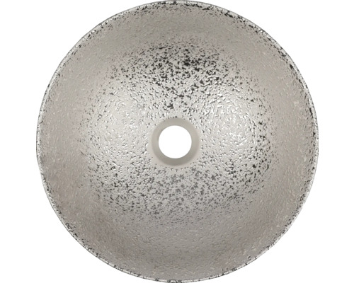 Lampenschirm mit strukturierter Oberfläche und zentraler Öffnung