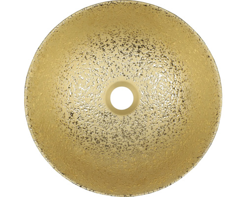 Abat-jour de plafonnier en verre avec trou au centre