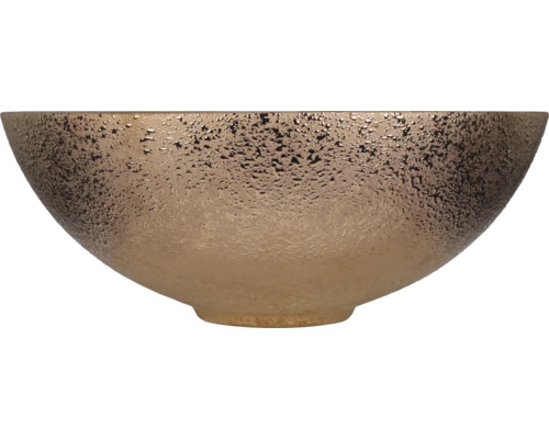 Differnz Aufsatzwaschbecken Bright 36 x 14 cm kupfer Glasiert 38.009.28
