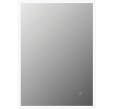 Miroir de salle de bain rectangulaire avec interrupteur tactile
