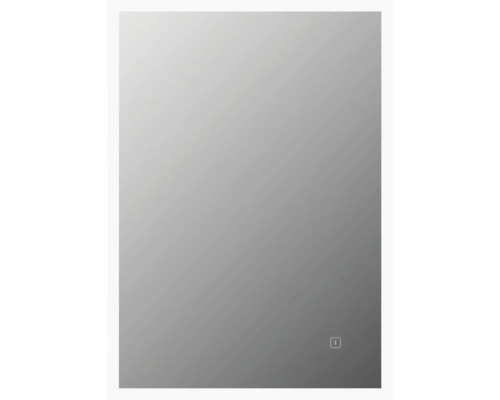 Miroir de salle de bain rectangulaire avec interrupteur tactile
