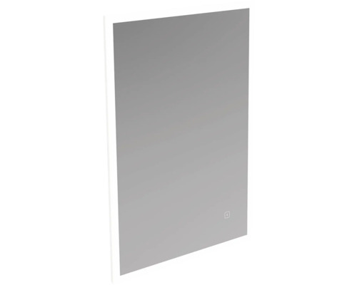 Miroir de salle de bains rectangulaire avec éclairage