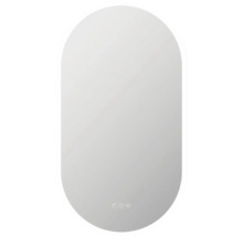 Miroir ovale avec éclairage intégré