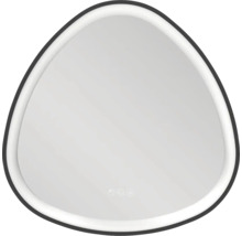 Miroir triangulaire avec éclairage