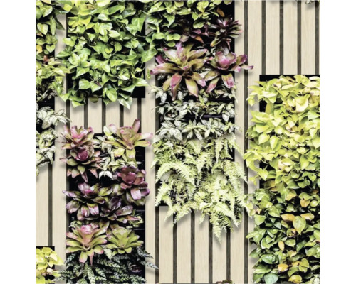 Papier peint décoratif avec motifs de plantes pour décoration murale