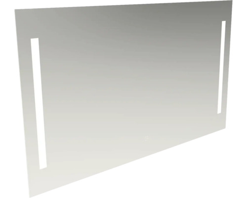 Miroir rectangulaire avec éclairage LED