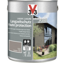 3V3 Langzeitschutz Holzlasur Pfeffer seidenmatt im Farbeimer