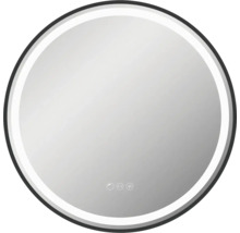 Miroir rond avec éclairage