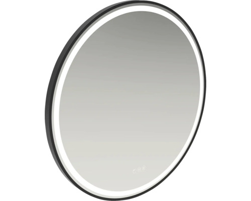 Miroir rond avec éclairage LED
