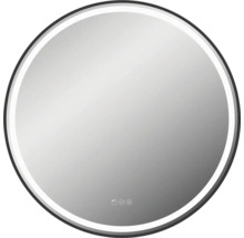 Miroir rond avec éclairage LED