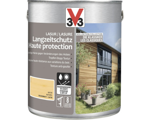 Holzlasur V33 Die Klassiker natur 2.5 l