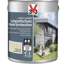 Holzlasur für Langzeitschutz, Eiche Aschgrau, seidenmatt