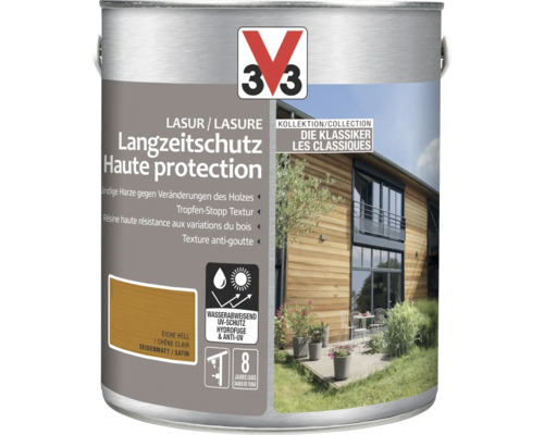 Holzlasur V33 Die Klassiker eiche hell 2.5 l