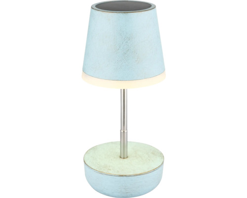 Lampe solaire lampe de table LED 0,06 W turquoise