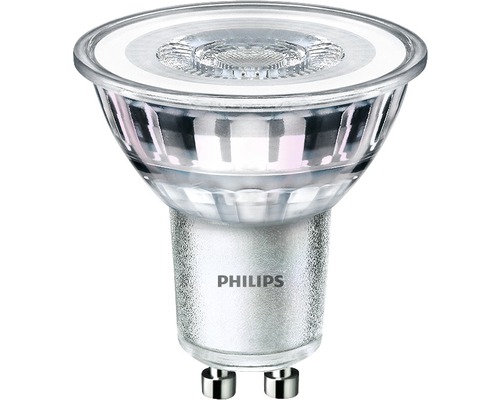 LED Reflektorlampe PAR16 klar GU10/3,5W(35W) 255 lm 2700 K warmweiss 2 Stück Philips LED-Lampe GU10
