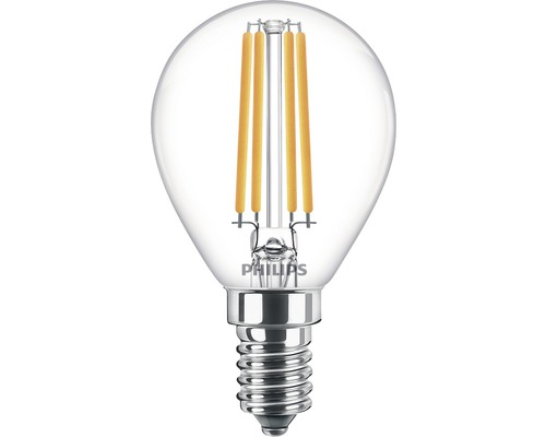 LED Tropfenlampe P45 klar E14/6,5W(60W) 806 lm 2700 K warmweiss