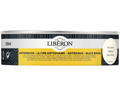 Cire pour bois LIBERON incolore 0,15 l